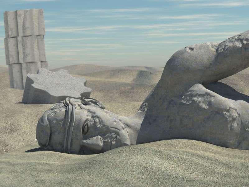 My name is Ozymandias, king of kings: Look on my works, ye Mighty, and see what reducing and recycling did for me!