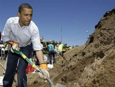 The payoff comes when we hire two guys to fill in this hole.