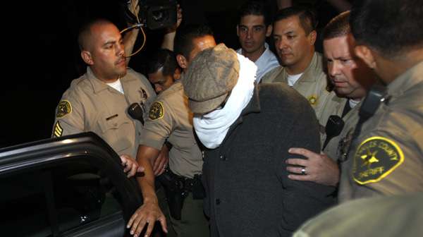 Nakoula Basseley Nakoula gets a free ride courtesy of police.