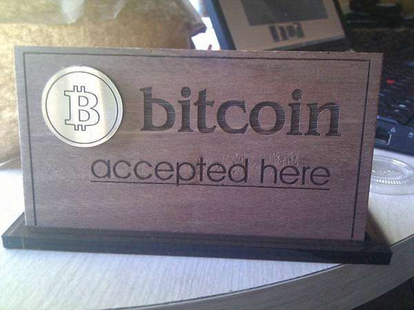 Bitcoin sign