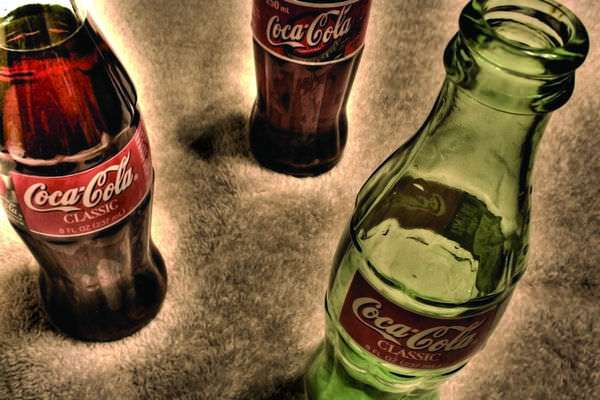 Coca-cola bottles