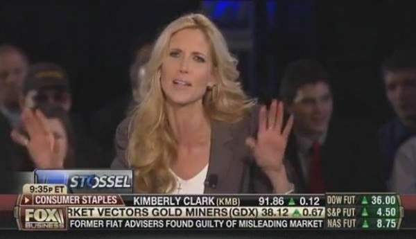 Coulter on the Stossel show