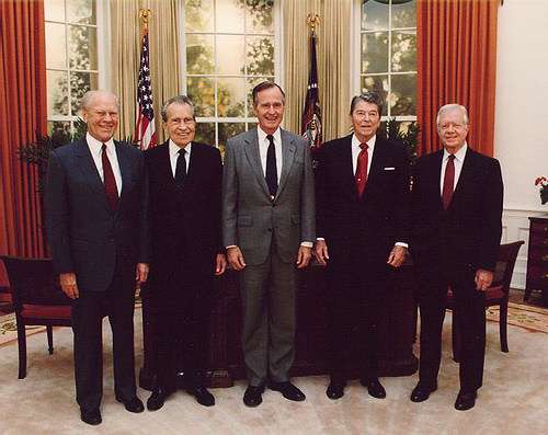 Five former presidents