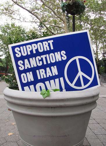 Sanctions for Iran Poster: United Nations