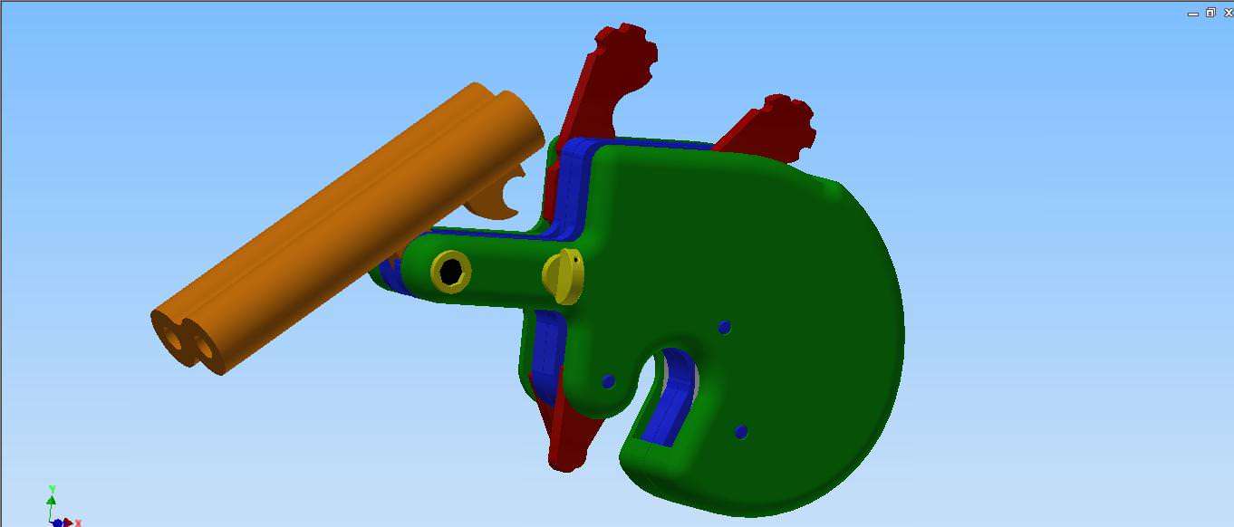 3D printable derringer