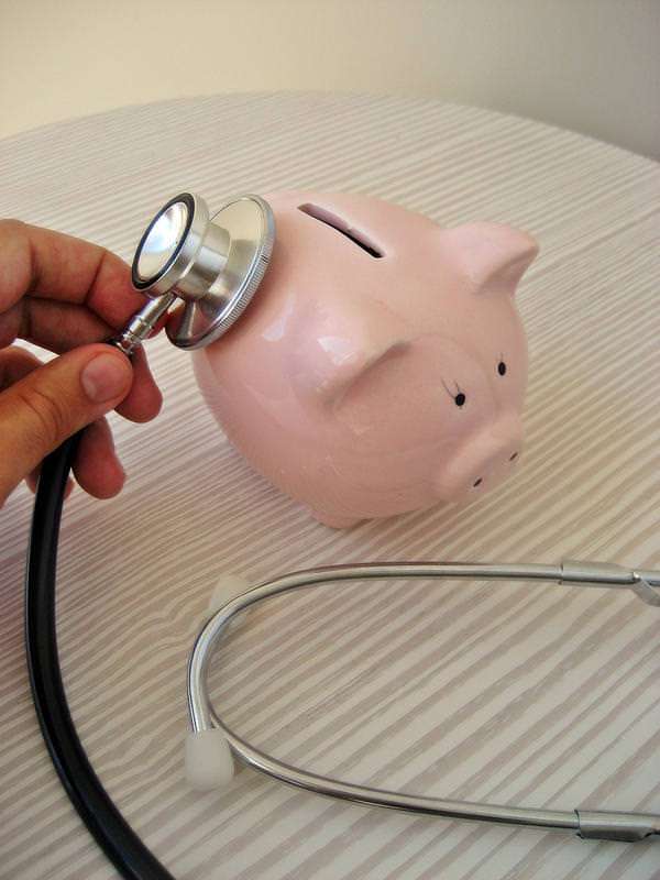 This little piggy went to the health care exchange.