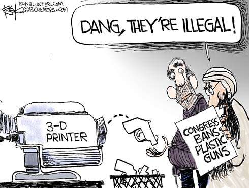Banning plastic guns
