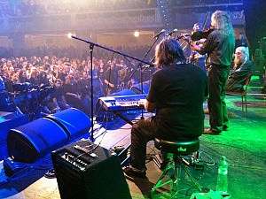 The Plastic People of the Universe play at Vaclav Havel's wake. ||| Matt Welch