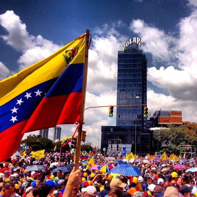 Venezuela protest in Caracas