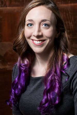 Purple hair, purple hair. Purple hair, purple hair. |||