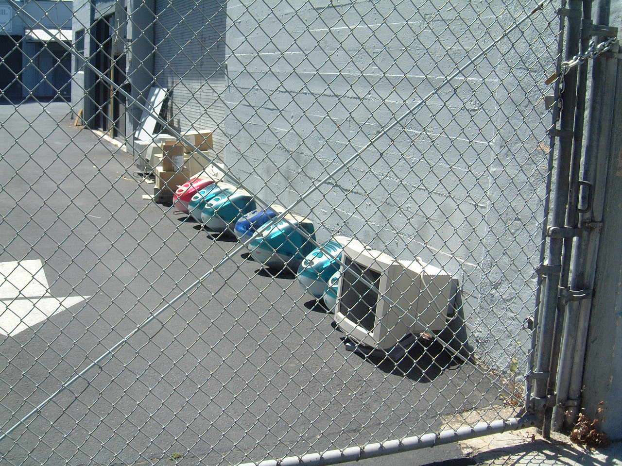 "What records? We don't even have computers in this office. Look at the empty desks!"