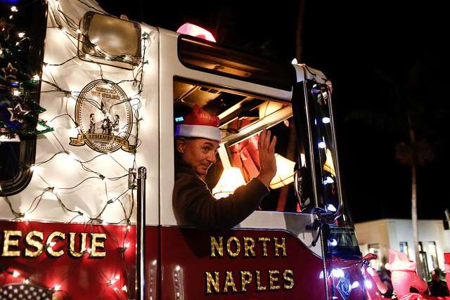 Every day is Christmas for the Naples Fire Department. ||| Naples News