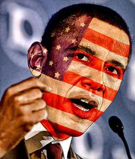 Obama.Face.Flag
