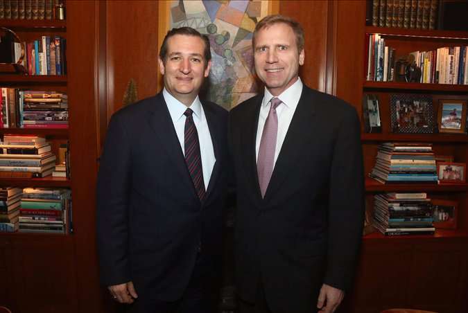 Ted Cruz stands next to a gay person, which for some reason has gay people angry, not religious conservatives.