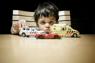 Boy and his Cars