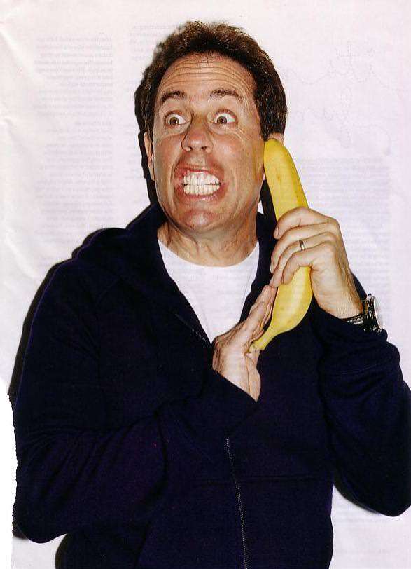 O.M.G. not the banana gag again…