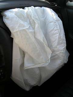 Deployed airbag