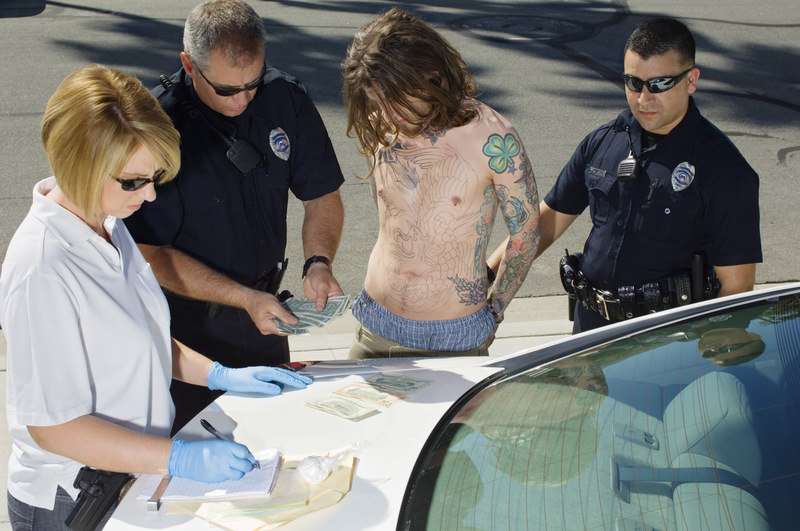 If "Cops" has taught us anything, driving without a shirt on is proof of criminal activity.