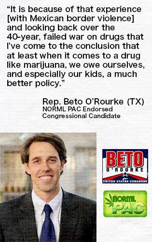 What kind of name is "Beto," anyway? ||| NORML