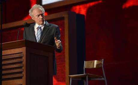 Clint Eastwood and friend