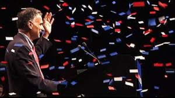 Ralph Nader at Madison Square Garden in 2000. ||| Green Party