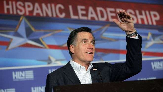 Mitt Romney, putting the panic in Hispanic