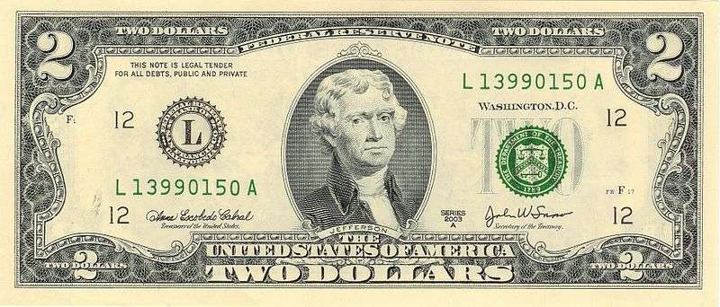 $2 bill
