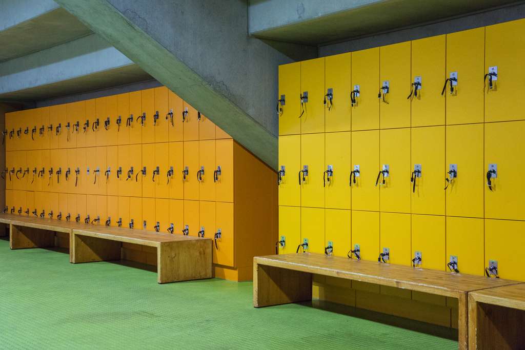 locker room