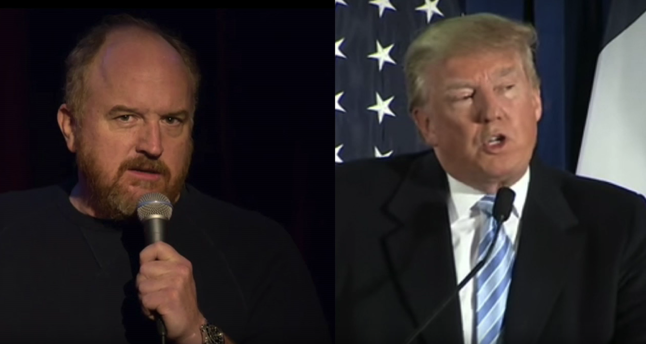 Louis CK and Donald Trump