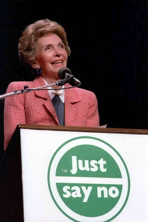 Nancy Reagan Just Say No