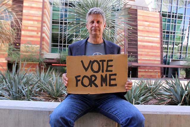 Gary Johnson Wants YOU to vote LP