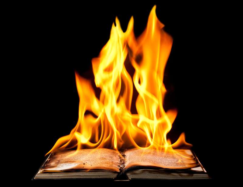 How do we sleep while our books are burning?