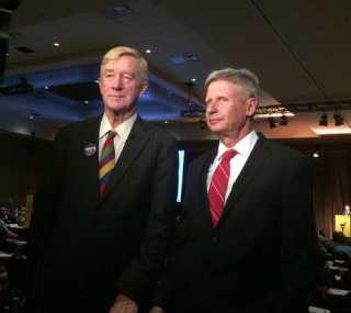 William Weld Gary Johnson