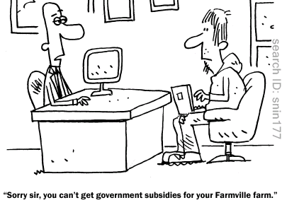 That's why we have crop insurance.