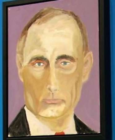 Here s George W. Bush s Portrait of Vladimir Putin