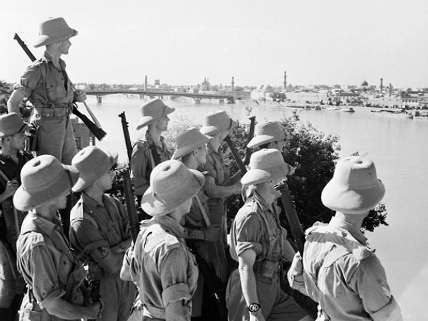 British troops outside Baghdad, 1941