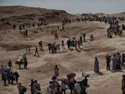 Yazidis on Sirjan Mountain