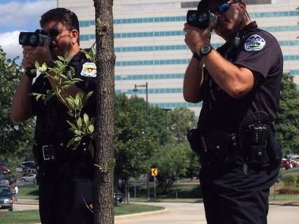 Illinois police checking speeds