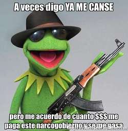 Kermit meme from Mexico