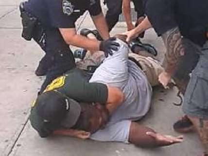 Eric Garner in chokehold