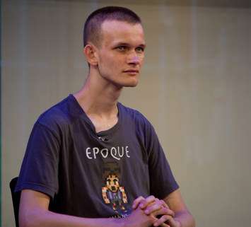 Vitalik Buterin, the creator of Ethereum.