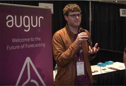 Joey Krug, Augur's lead developer.