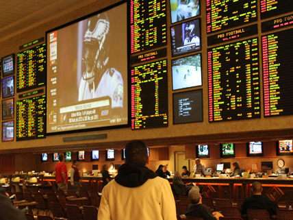 Sports betting in Vegas |||