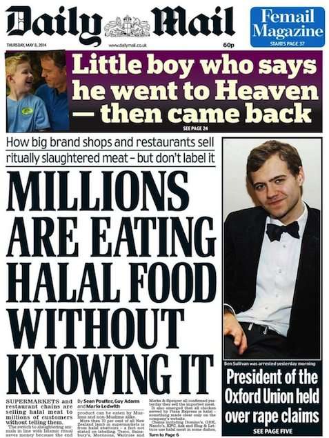 But do they serve halal food to little boys in heaven?