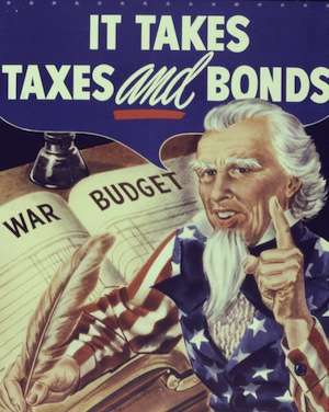 Your taxes, but not your war budget.