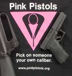 There also used to be anti-gay-bashing patrols that called themselves the Pink Panthers. But I'm not sure whether they were armed.