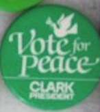 Near or middle or very far east/Far or near or very middle east/Clark, Clark, Clark for peace