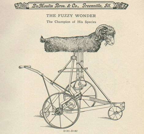 yep, that's a mechanical goat