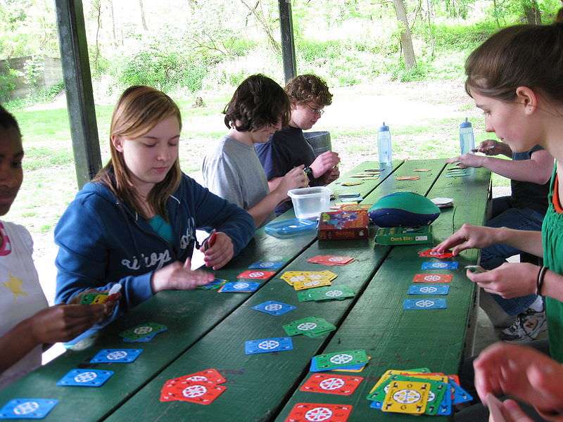Stop socializing! And you ladies, put on denim jumpers!