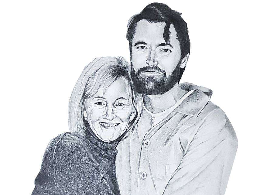 Lyn and Ross Ulbricht ||| iDesigner/Fiverr